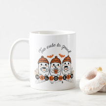 Zu Niedlich, um Halloween-Geister-Tasse zu spreche