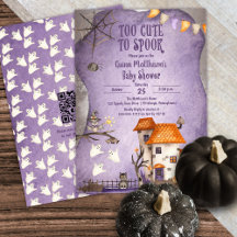 Zu Niedlich, um Halloween-Kinderdusche QR zu sprec