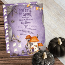 Zu Niedlich, um Halloween-Kinderdusche zu sprechen