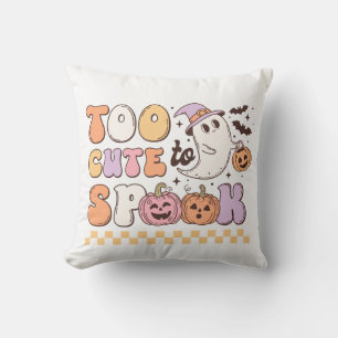 Zu Niedlich, um Halloween zu sprechen Kissen