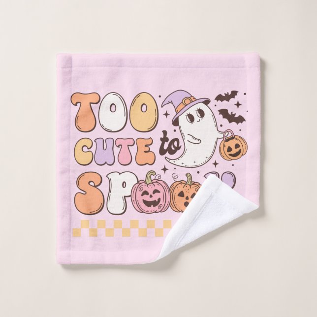 Zu Niedlich, um Halloween zu sprechen Waschlappen (Waschlappen)