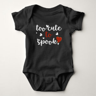 zu niedlich, um Halloween zu verdauen Baby Strampler