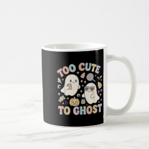 Zu Niedlich, um Pastel Halloween Retro Fall Aest z Kaffeetasse