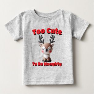 Zu Niedlich, um überheblich zu sein Baby T-shirt