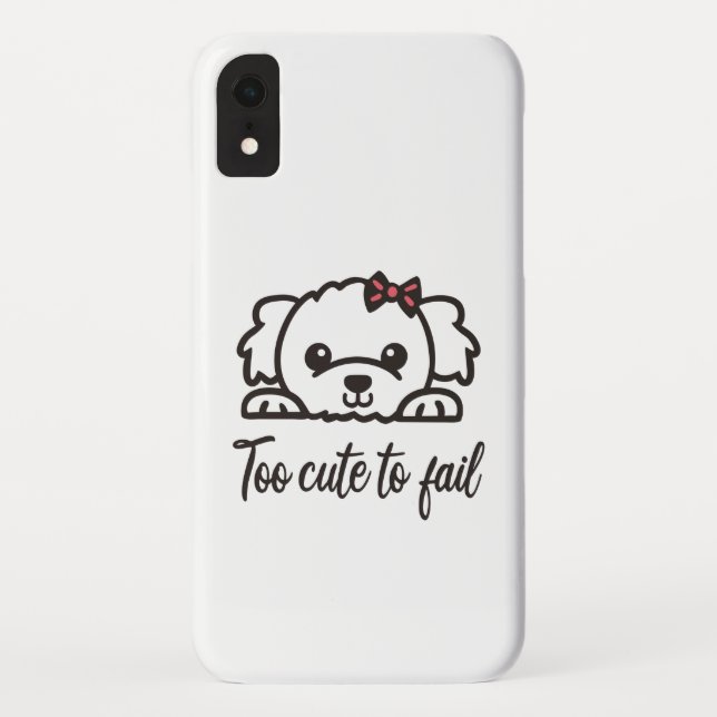 Zu niedlich, um versagen(4) Case-Mate iPhone hülle (Rückseite)