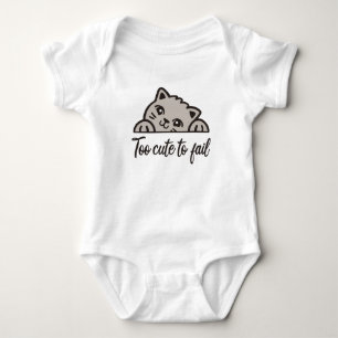 Zu niedlich, um versagen baby strampler