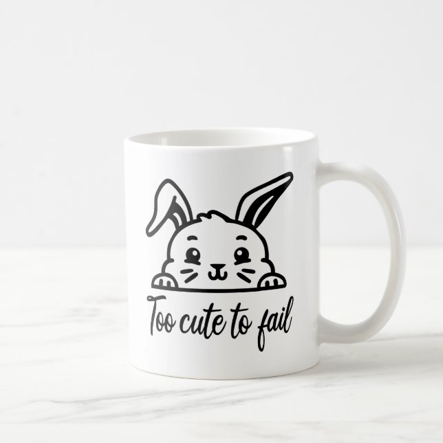 Zu niedlich, um versagen kaffeetasse (Rechts)