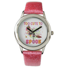 Zu Niedlich, um wenig HexenHalloween zu sprechen Armbanduhr