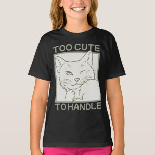zu Niedlich, um zu handhaben T-Shirt