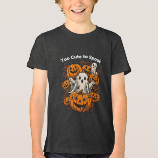 Zu niedlich, um zu kochen!-Halloween Tri-Blend Shirt