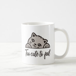 Zu niedlich um zu scheitern kaffeetasse