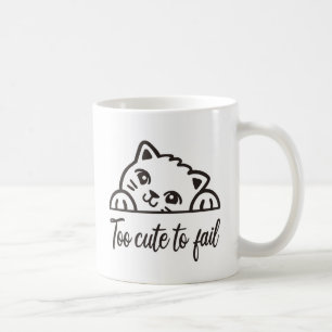 Zu niedlich um zu scheitern kaffeetasse