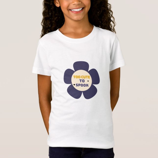 "Zu Niedlich, um zu sprechen: Adorable Halloween C T-Shirt (Vorderseite)