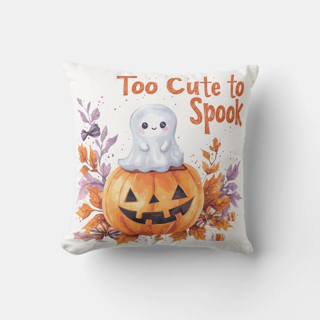 Zu Niedlich, um zu sprechen | ExDesigner | Hallowe Kissen (Vorderseite)