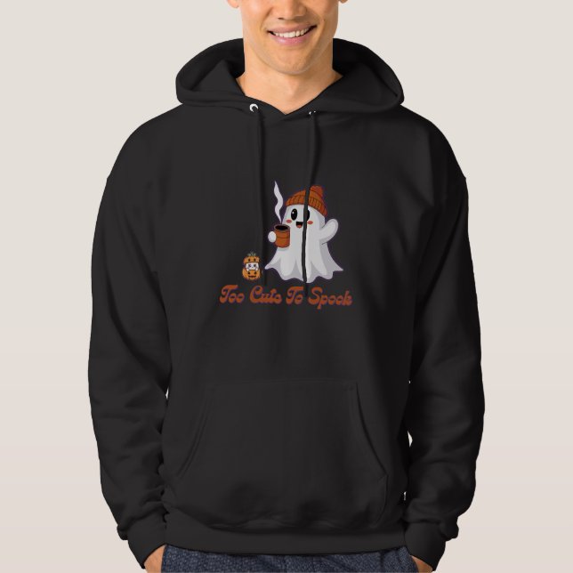 Zu Niedlich, um zu sprechen Hoodie (Vorderseite)