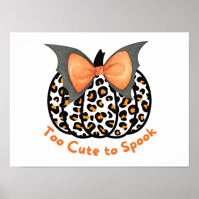 Zu Niedlich, um zu sprechen Poster (Vorne)