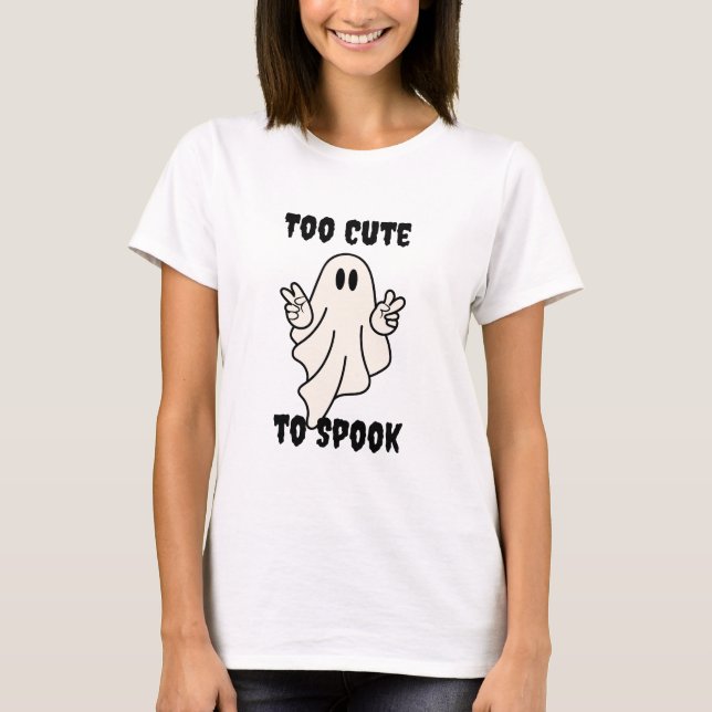 Zu Niedlich, um zu sprechen T-Shirt (Vorderseite)