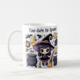 Zu niedlich zu Spook Halloween Kaffeetasse