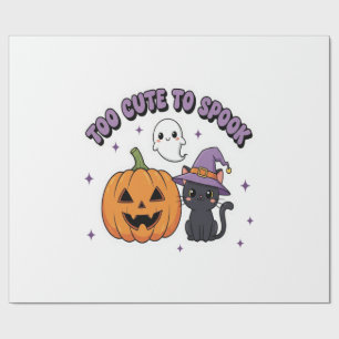 Zu niedlich zum Gruseln Halloween Geschenkpapier