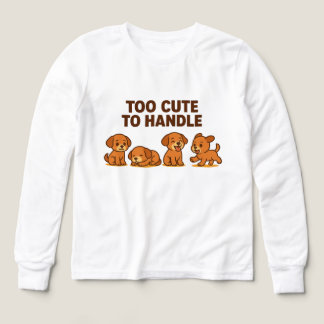 Zu Niedlich zum Handling - Adorable Puppy Cartoon 