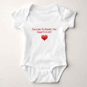 Zu Niedlich zur Handhabung - Baby Bodysuit Strampler
