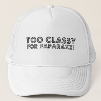 Zu nobel für Paparazzi Truckerkappe