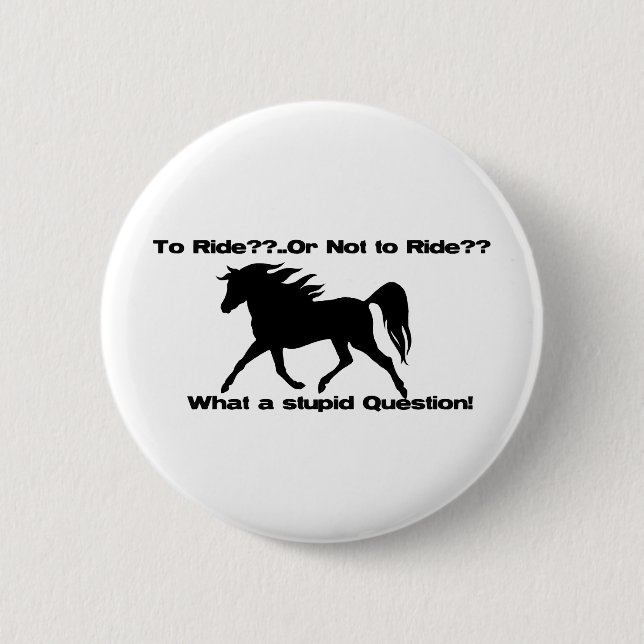 Zu PferdeShirt reiten Button (Vorderseite)