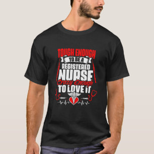 zu registrierende Krankenschwester - medizinisches T-Shirt