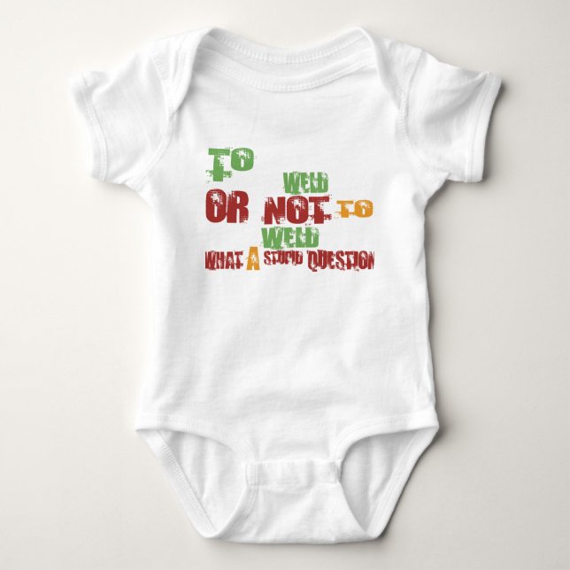 Zu schweißen baby strampler (Vorderseite)