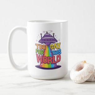 Zu schwul für diese Welt Kaffeetasse