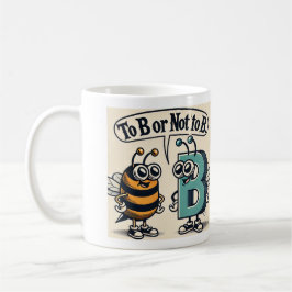 Zu sein oder nicht kaffeetasse