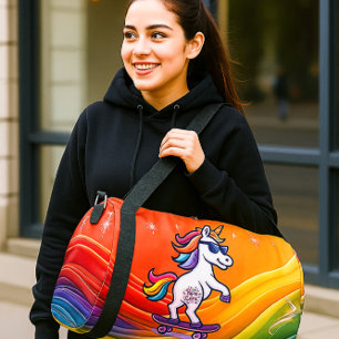 Zu selten zur Pflege - Coole Einhornbeutel Duffle Bag