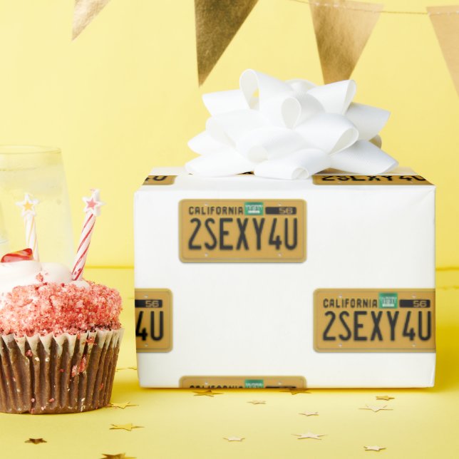 Zu sexy für dich geschenkpapier (Geburtstagsparty)