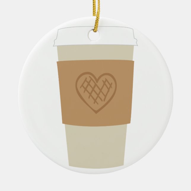 Zu spät keramik ornament (Vorne)