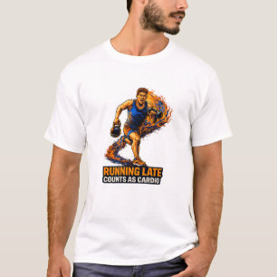 Zu Spät Kommt Als Cardio T-Shirt – Lustiges Fitnes