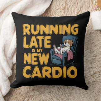 Zu spät läuft mein neuer Cardio Kissen