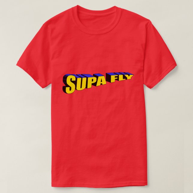 Zu Supa Fly Homie T-Shirt (Design vorne)