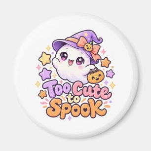 Zu süß, um als Halloween-Magnet Geist zu erschreck Magnet