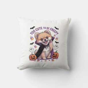 Zu süß, um ein gruseliges Halloween-T-Shirt PNG zu Kissen