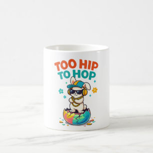 Zu süß, um zu hoppeln - Hasen-Kunstwerk Kaffeetasse