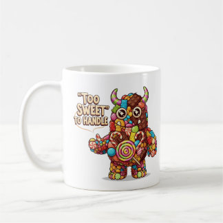 Zu süß zum Anfassen – Süßer Monster-Cartoon Kaffeetasse
