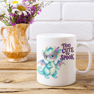 Zu süß zum Erschrecken Maskenball Baby-Drache Hall Kaffeetasse