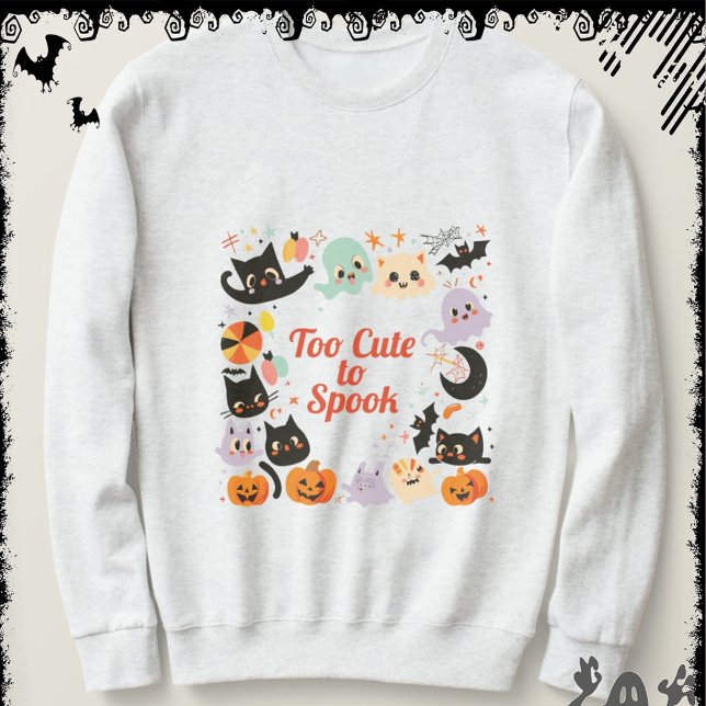 Zu süß zum Gruseln | ExDesigner | Halloween Sweatshirt (Von Creator hochgeladen)