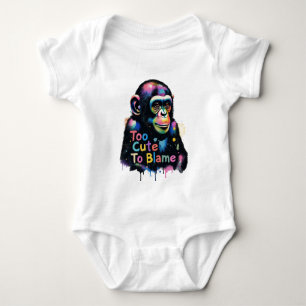 "Zu süß zum Vorwerfen" Baby Strampler