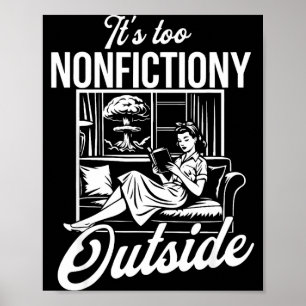 Zu unfictiony außerhalb lustiges Buch Liebhaber Hu Poster
