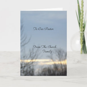 zu unserem Pfarrer Karte