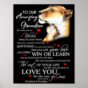 Zu unserem Phantastischen Grandson Poster