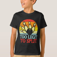 Zu verblassen, um Bowling-Team Retro Bowler Women