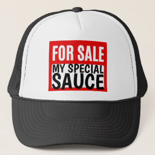 ZU VERKAUF: MEINE BESONDERE SAUCE TRUCKERKAPPE