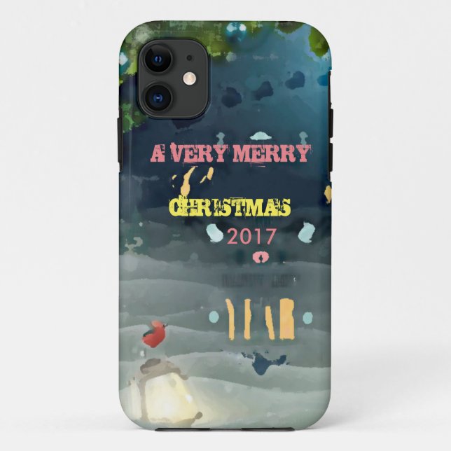 Zu very Merry Cristmas _017 Case-Mate iPhone Hülle (Rückseite)